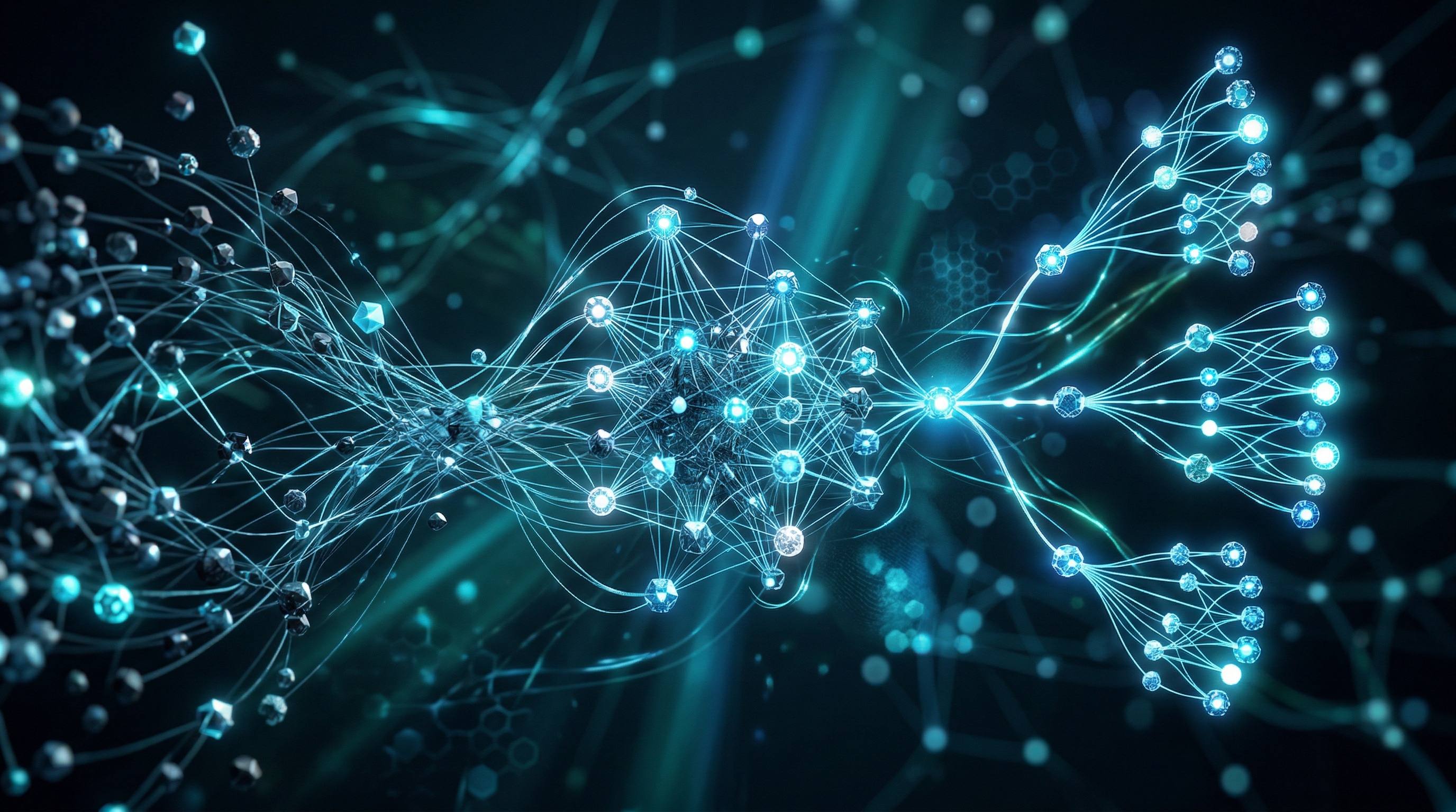 Dashboard showing AI visibility metrics for financial services