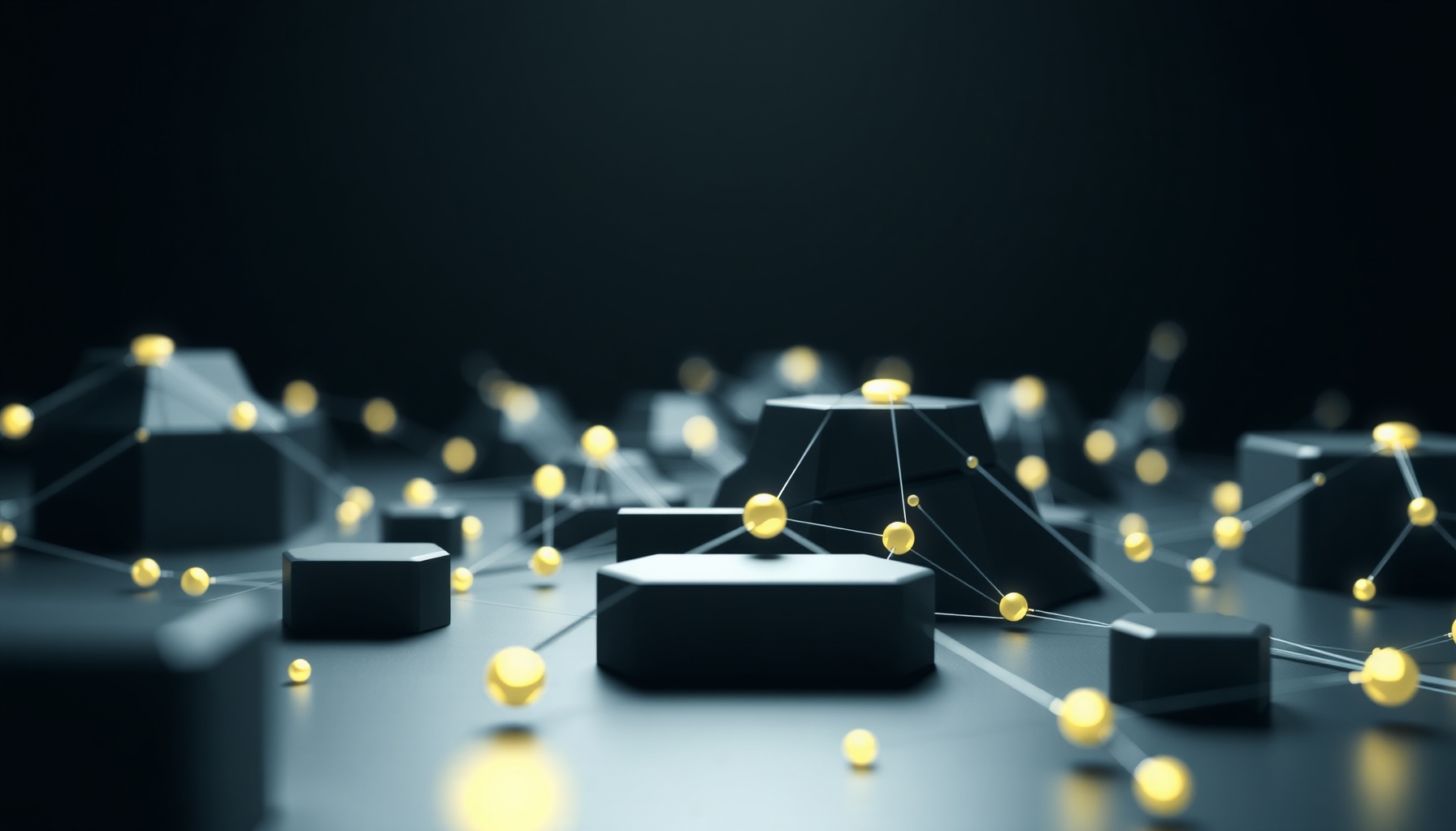 Abstract visualization of tracking brand mentions across AI platforms